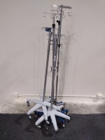 LOT (5) OF IV POLES