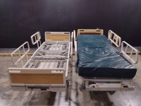 LOT OF (2) HILL-ROM HOSPITAL BEDS