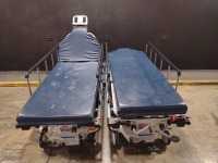 LOT OF (2) STRYKER 1079 STRETCHERS WITH ADJUSTABLE HEADREST