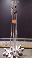 LOT OF IV POLES