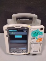 PHILIPS HEARTSTART MRX DEFIB WITH PACING, 3 LEAD ECG, CO2, SPO2, NIBP, ANALYZE, BATTERY