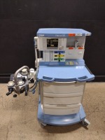 DRAGER FABIUS GS ANESTHESIA MACHINE WITH (3.37A SOFTWARE VERSION, VOLUME CONTROL, PRESSURE CONTROL, PRESSURE SUPPORT, MAN SPONT)