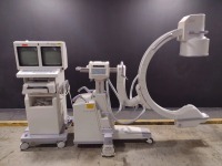 OEC MEDICAL SERIES 9800 C-ARM SYSTEM WITH 12 INCH II TO INCLUDE DUAL MONITOR WORKSTATION WITH HAND CONTROL & FOOTSWITCH (SERIAL# 82-0202) (DOM: 12/1999)