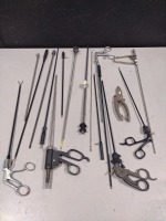 LOT OF LAPAROSCOPIC INSTRUMENTS