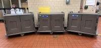 CAMBRO FOOD DELIVERY CART (QTY.3) LOCATED AT FACILITY