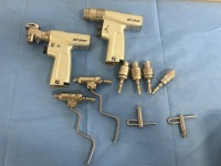 STRYKER SYSTEM 7 DRILL SET TO INCLUDE: 7208 AND 7205 HANDPIECES, BITS AND CHUCKS LOCATED AT 2100 DORCHESTER AVE. DORCHESTER, MA 02124