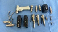 HALL MICRO DRIVER SET: MICROFREE 8500SB SAGITAL SAW, MICROFREE PRO8200SB MINI BONE DRIVER, MICROFREE PRO8300SB OSCILLATING SAW, MICROFREE PRO8000SB HIGH SPEED DRILL, BITS, CHUCKS AND BATTERY LOCATED AT 2100 DORCHESTER AVE. DORCHESTER, MA 02124