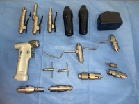 HALL MICRO DRIVER SET: MICROFREE 8500SB SAGITAL SAW, MICROFREE PRO8200SB MINI BONE DRIVER, MICROFREE PRO8300SB OSCILLATING SAW, MICROFREE PRO8000SB HIGH SPEED DRILL, BITS, CHUCKS AND BATTERY LOCATED AT 2100 DORCHESTER AVE. DORCHESTER, MA 02124