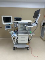 DATEX-OHMEDA AESTIVA 5 ANESTHESIA MACHINE WITH (3.5 SOFTWARE VERSION) WITH GE TEC 850 SEV VAPORIZER DATEX-OHMEDA S/5 PATIENT MONITORS, M-CAIO GAS MODULE AND CAPSULE SMARTLINX NEURON 3 LOCATED AT 2100 DORCHESTER AVE. DORCHESTER, MA 02124