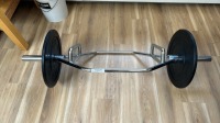 HEX DEADLIFT BAR WITH 20LBS WEIGHT LOCATED AT 200 GROTON RD. AYER MA 01432