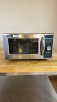 SHARP 1000W/R-21LC COMMERCIAL MICROWAVE LOCATED AT 200 GROTON RD. AYER MA 01432