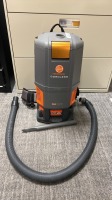 HOOVER CH93406 VACUUM CLEANER, COMMERCIAL, CORDLESS BACKPACK WITH CHARGER AND 2 EXTRA BATTERIES LOCATED AT 200 GROTON RD. AYER MA 01432