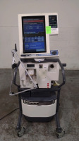 NELLCOR PURITAN BENNETT 840 VENTILATOR WITH COMPRESSOR ON ROLLING STAND (BILEVEL, VV+)