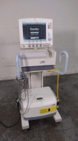 MAQUET SERVO-S VENTILATOR WITH COMPRESSOR MINI ON ROLLING STAND