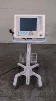 RESPIRONICS BIPAP VISION VENTILATORY SUPPORT SYSTEM ON ROLLING STAND