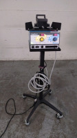 VALLEYLAB SURGISTAT II ESU WITH FOOTSWITCH ON ROLLING STAND