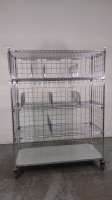 METRO SUPER ERECTA ROLLING RACK