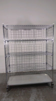 METRO SUPER ERECTA ROLLING RACK