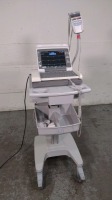 GE MAC 5500 ECG/EKG MACHINE WITH CAM HD ACQUISITION MODULE ON ROLLING CART