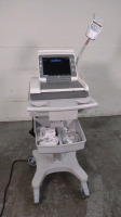 GE MAC 5500 ECG/EKG MACHINE WITH CAM HD ACQUISITION MODULE ON ROLLING CART