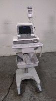 GE MAC 5500 ECG/EKG MACHINE WITH CAM-14 ACQUISITION MODULE ON ROLLING CART