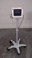 PHILIPS INTELLIVUE MP5T PATIENT MONITOR ON ROLLING STAND