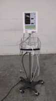 MINDRAY DATASCOPE ACCUTORR PLUS VITAL SIGN MONITOR ON ROLLING STAND