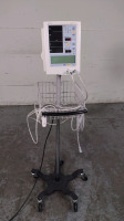 MINDRAY DATASCOPE ACCUTORR PLUS PATIENT MONITOR ON ROLLING STAND