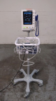 DRE ECHO VITAL SIGNS MONITOR ON ROLLING STAND