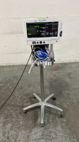 WELCH ALLYN 6200 SERIES VITAL SIGN MONITOR ON ROLLING STAND