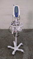 WELCH ALLYN SPOT VITAL SIGNS MONITOR ON ROLLING STAND