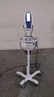 WELCH ALLYN SPOT VITAL SIGNS MONITOR ON ROLLING STAND