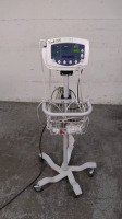 WELCH ALLYN 53STO VITAL SIGNS MONITOR ON ROLLING STAND