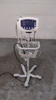 WELCH ALLYN 53STO VITAL SIGNS MONITOR ON ROLLING STAND