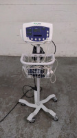 WELCH ALLYN 53SOO VITAL SIGN MONITOR ON ROLLING STAND