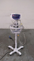 WELCH ALLYN 53NTO VITAL SIGNS MONITOR ON ROLLING STAND