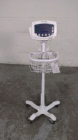 WELCH ALLYN 53OOO VITAL SIGNS MONITOR ON ROLLING STAND