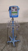 GE DINAMAP PRO 400V2 VITAL SIGNS MONITOR ON ROLLING STAND