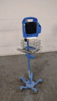 GE DINAMAP DPC400 VITAL SIGNS MONITOR ON ROLLING STAND