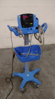 GE DINAMAP V100 VITAL SIGN MONITOR ON ROLLING STAND