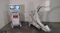 OEC SERIES 9800 C-ARM WITH ESP SOFTWARE, 9 INCH II, DUAL MONITOR 1K X 1K WORKSTATION, FOOTSWITCH, HAND CONTROL (DOM MARCH 2000)(SN 89-0317)