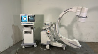 OEC SERIES 9800 SUPER C-ARM WITH ESP SOFTWARE, DUAL MONITOR 1K X 1K WORKSTATION, FOOTSWITCH, HAND CONTROL (DOM JAN. 2000)(SN 8S-0116)