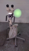 OLYMPUS OCS-3 COLPOSCOPE ON ROLLING STAND