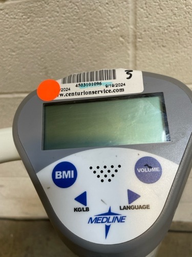 MEDLINE REF MDR500HR PATIENT SCALE