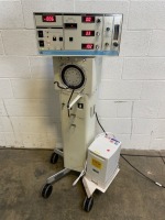 SENSORMEDICS 3100A VENTILATOR ON ROLLING STAND