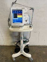 PHILIPS RESPIRONICS V60 VENTILATOR ON ROLLING STAND