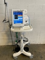 PHILIPS RESPIRONICS V60 VENTILATOR ON ROLLING STAND