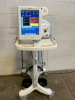 PHILIPS RESPIRONICS V60 VENTILATOR ON ROLLING STAND