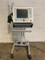 RESPIRONICS, INC. BIPAP VISION VENTILATOR ON ROLLING STAND