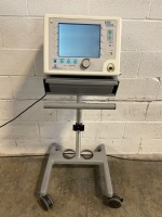 RESPIRONICS, INC. BIPAP VISION VENTILATOR ON ROLLING STAND